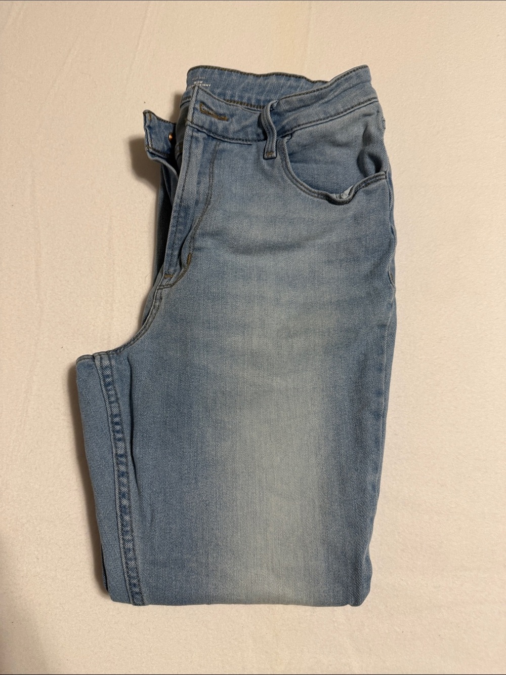 Old Navy Women Skinny Light Blue Jeans-s29